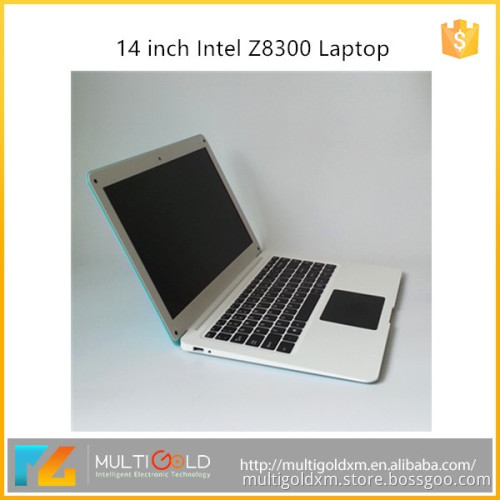 Ultrathin 14 inch Win10 Intel CPU Z8300 1920*1080 IPS cheap laptop
